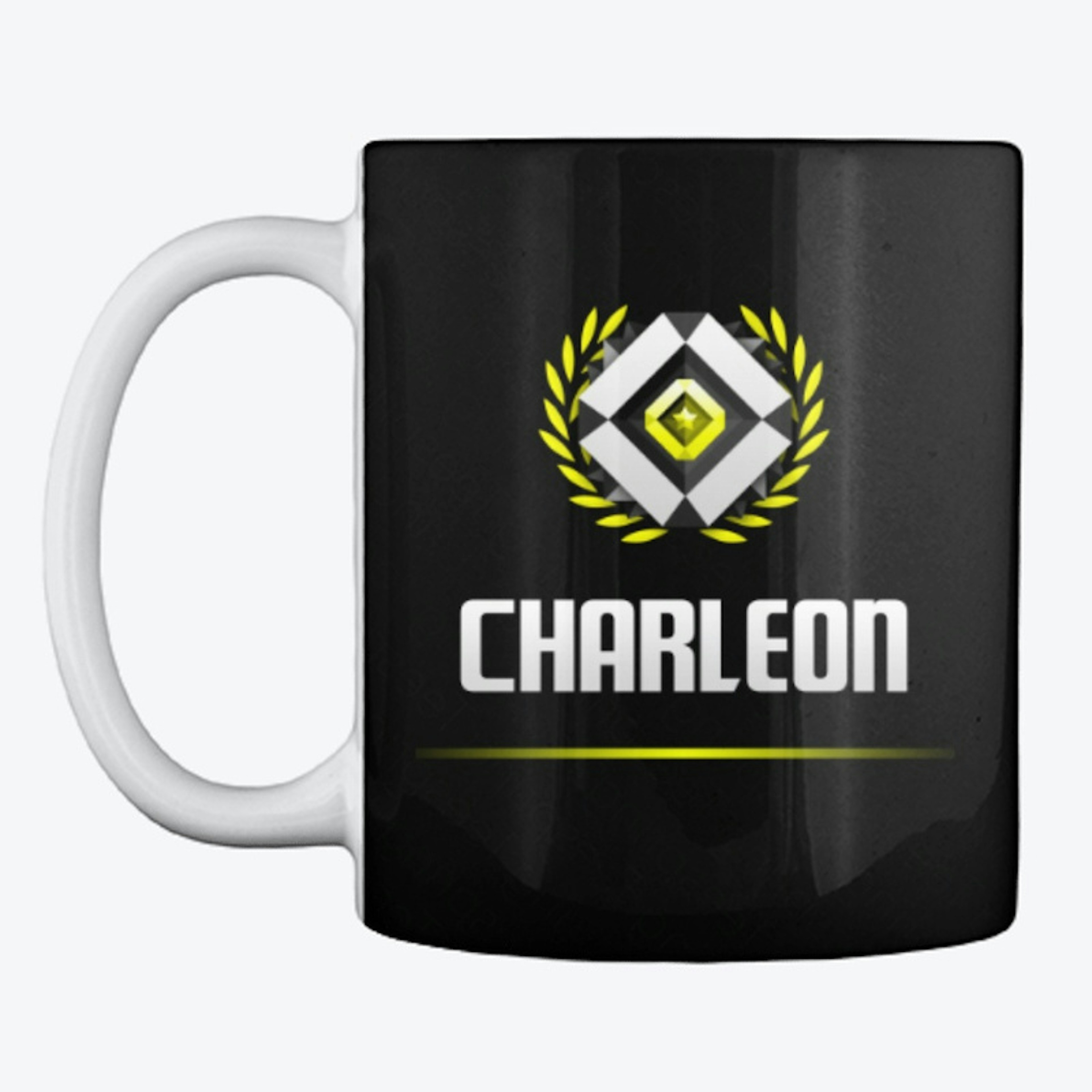Charleon personalised mug - God Badge